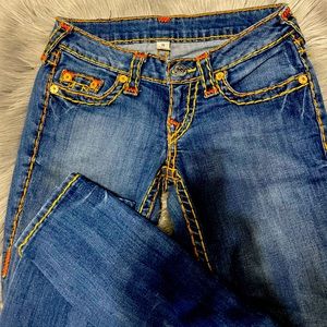 True religion big stitch jeans